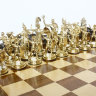 Шахматный стол "Триумф" с фигурами "Греческие боги"