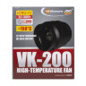 Канальный высокотемпературный жаростойкий вентилятор Mmotors vk - 200 с температурным датчиком