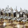 Шахматный стол "Триумф" с фигурами "Греческие боги"