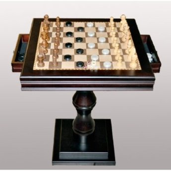 Алмазная мозаика шахматный столик