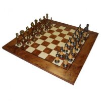 Шахматы «Staunton With Wood» модель 2