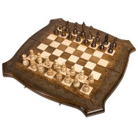 Шахматы + Нарды резные "Лоза" 50, Ohanyan
